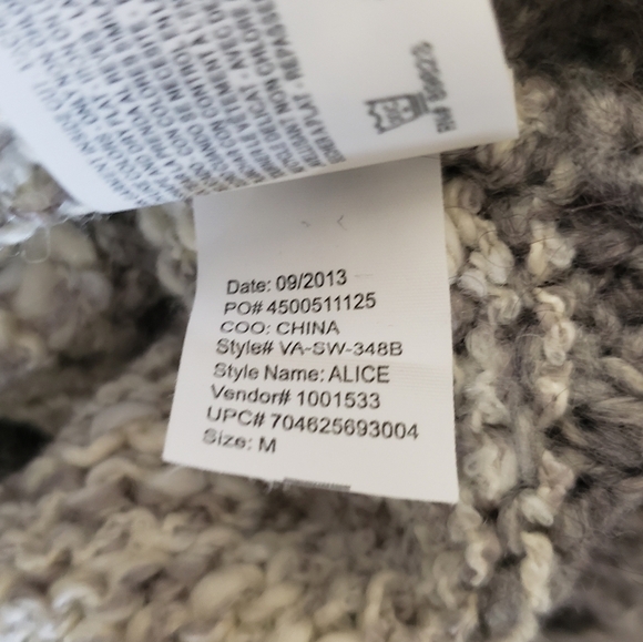 Nine West Vintage America Wool Alpaca Sweater-M - Picture 6 of 6